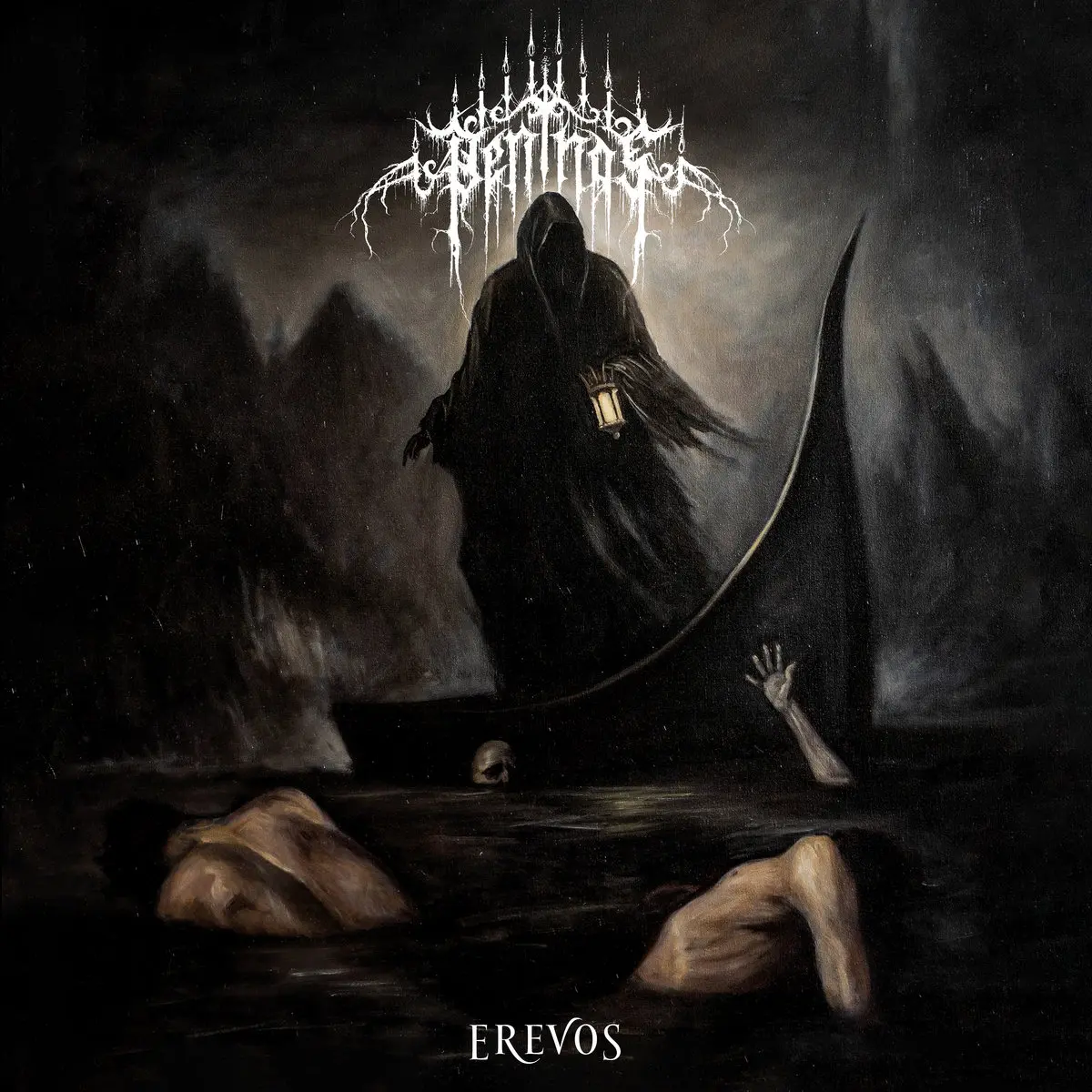 PENTHOS · Erevos | BLACK/ICE LP (Black Metal Vinyl) · Picture 1