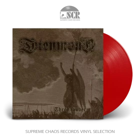 TOTENMOND · Thronräuber | RED LP (Death Metal Vinyl)