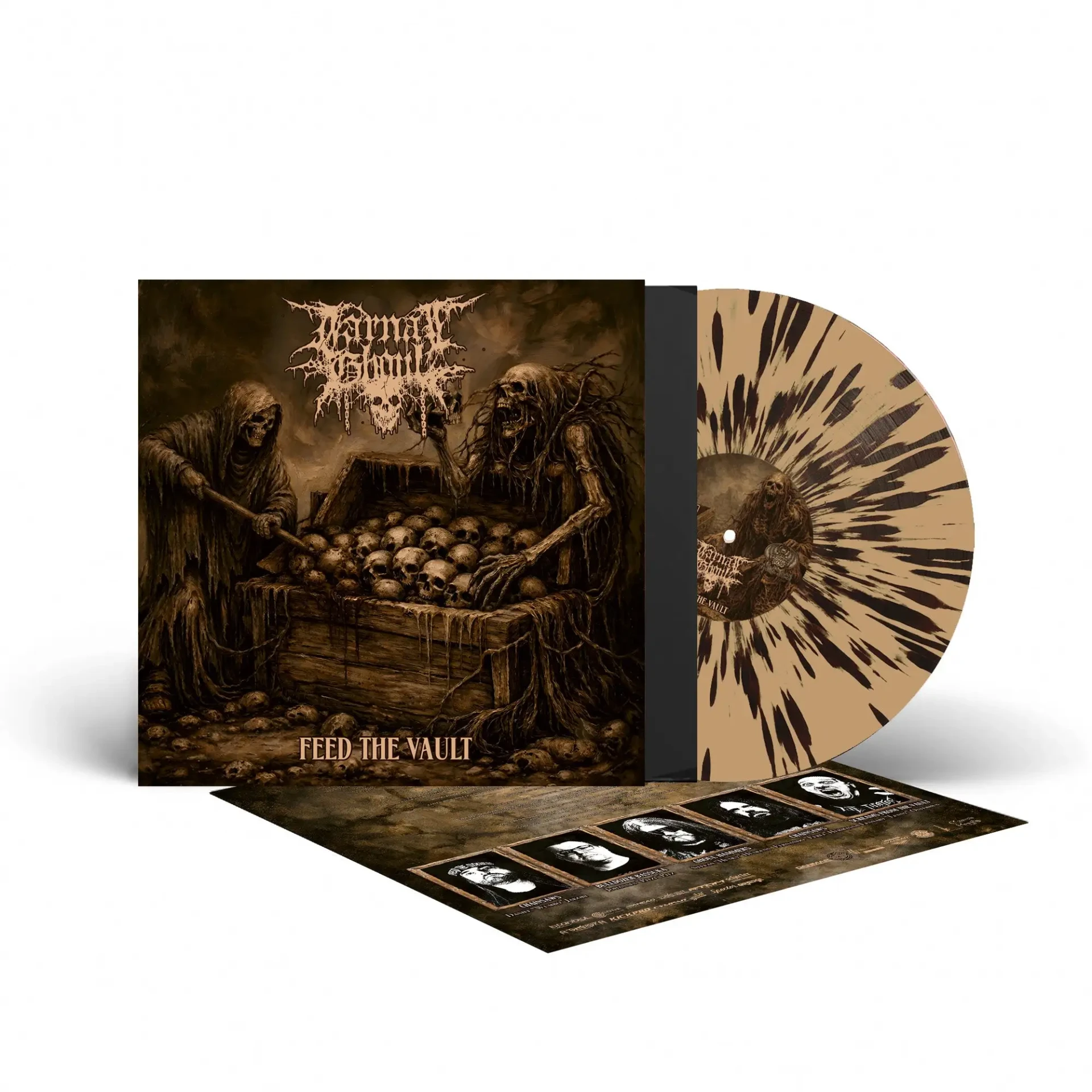 CARNAL GHOUL · Feed the Vault | SPLATTER LP (Death Metal Vinyl) · Picture 2