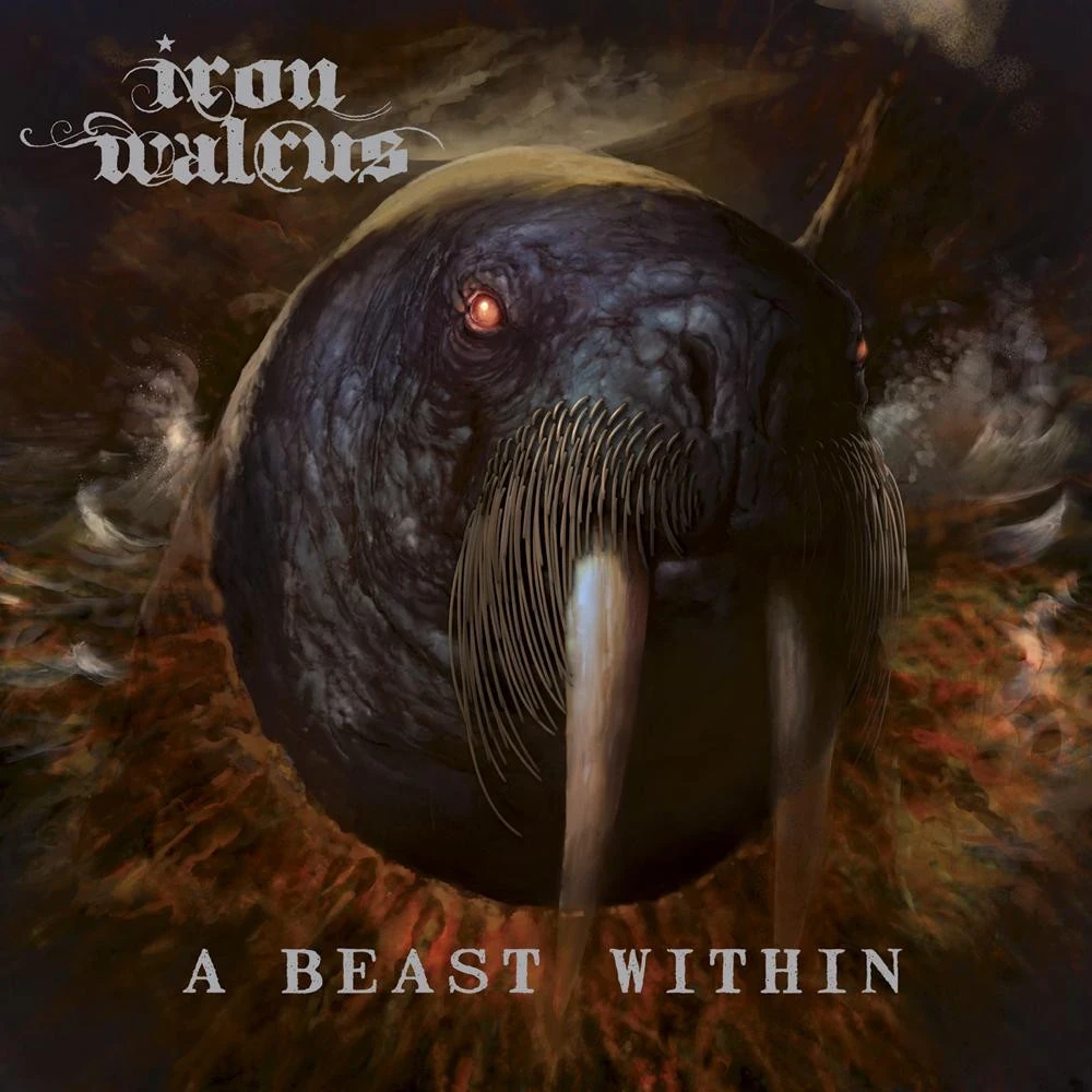 IRON WALRUS · A Beast Within | BLACK LP (Sludge Vinyl) · Picture 1