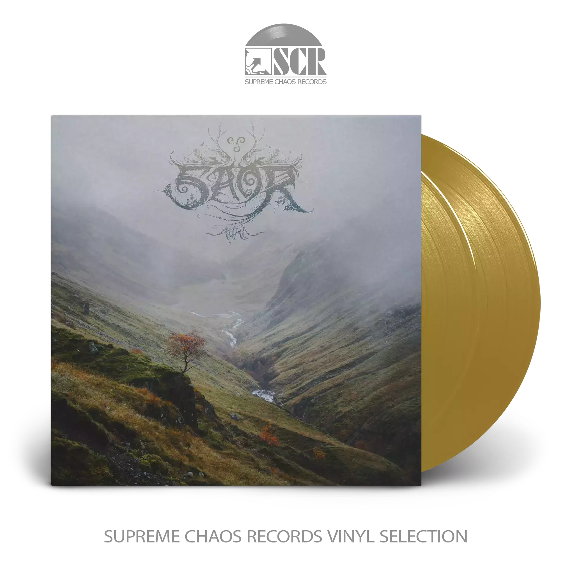 SAOR - Aura · GOLD 2LP SAOR - Aura · GOLD 2LP (Black Metal Vinyl)