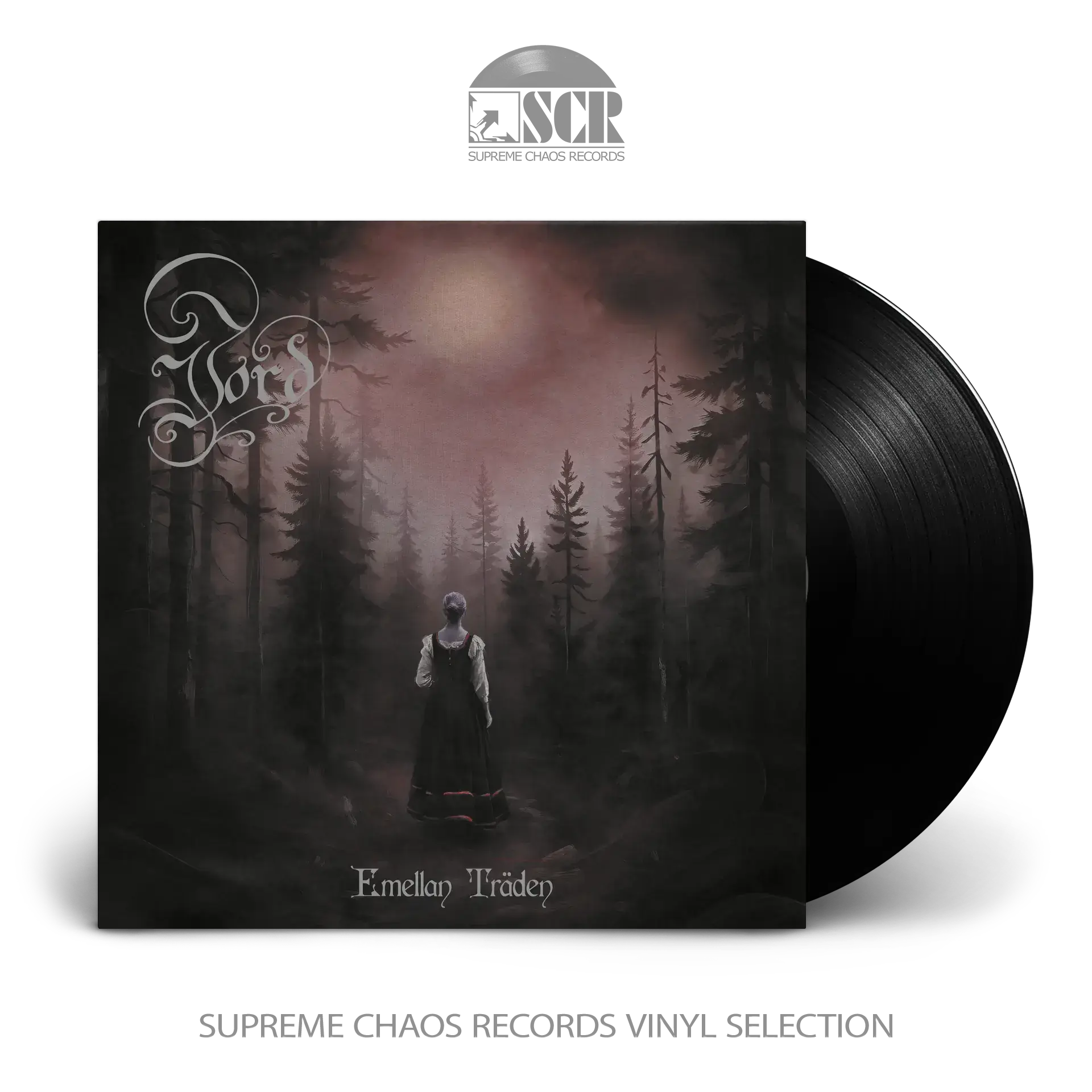 JORD - Emellan Träden · BLACK LP (Black Metal Vinyl)