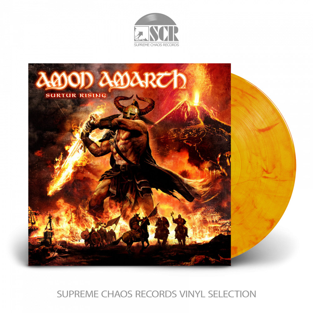 AMON AMARTH · Surtur Rising | SUN YELLOW MARBLED LP (Death Metal Vinyl)