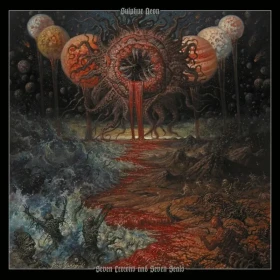 SULPHUR AEON · Seven Crowns And Seven Seals | SMOKE BLUE LP (Death Metal Vinyl) · Picture 1