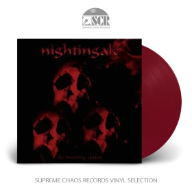 NIGHTINGALE · The Breathing Shadow (Re-issue 2025) | DEEP BLOOD RED LP (Progressive Rock/Hard Rock Vinyl)