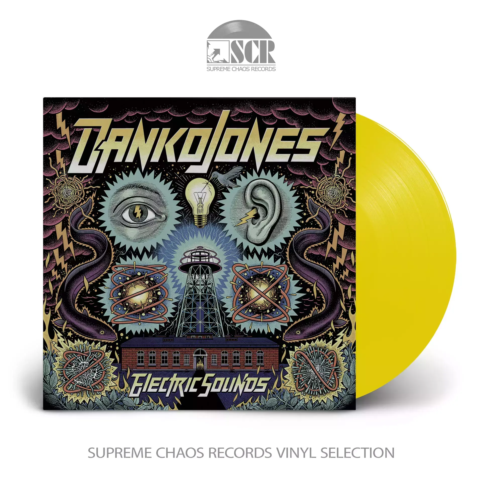 DANKO JONES · Electric Sounds | YELLOW LP (Hard Rock Vinyl)