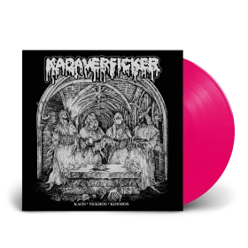 KADAVERFICKER · Kaos Nekros Kosmos | NEON PINK LP (Death Metal/Grindcore/Black Metal Vinyl)