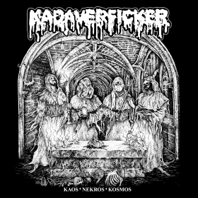 KADAVERFICKER · Kaos Nekros Kosmos | NEON PINK LP (Death Metal/Grindcore/Black Metal Vinyl) · Picture 1
