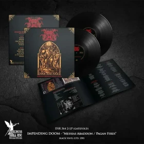 IMPENDING DOOM · Messias Abaddon / Pagan Fires | BLACK 2LP (Death Metal/Heavy Metal/Doom Metal Vinyl) · Picture 2