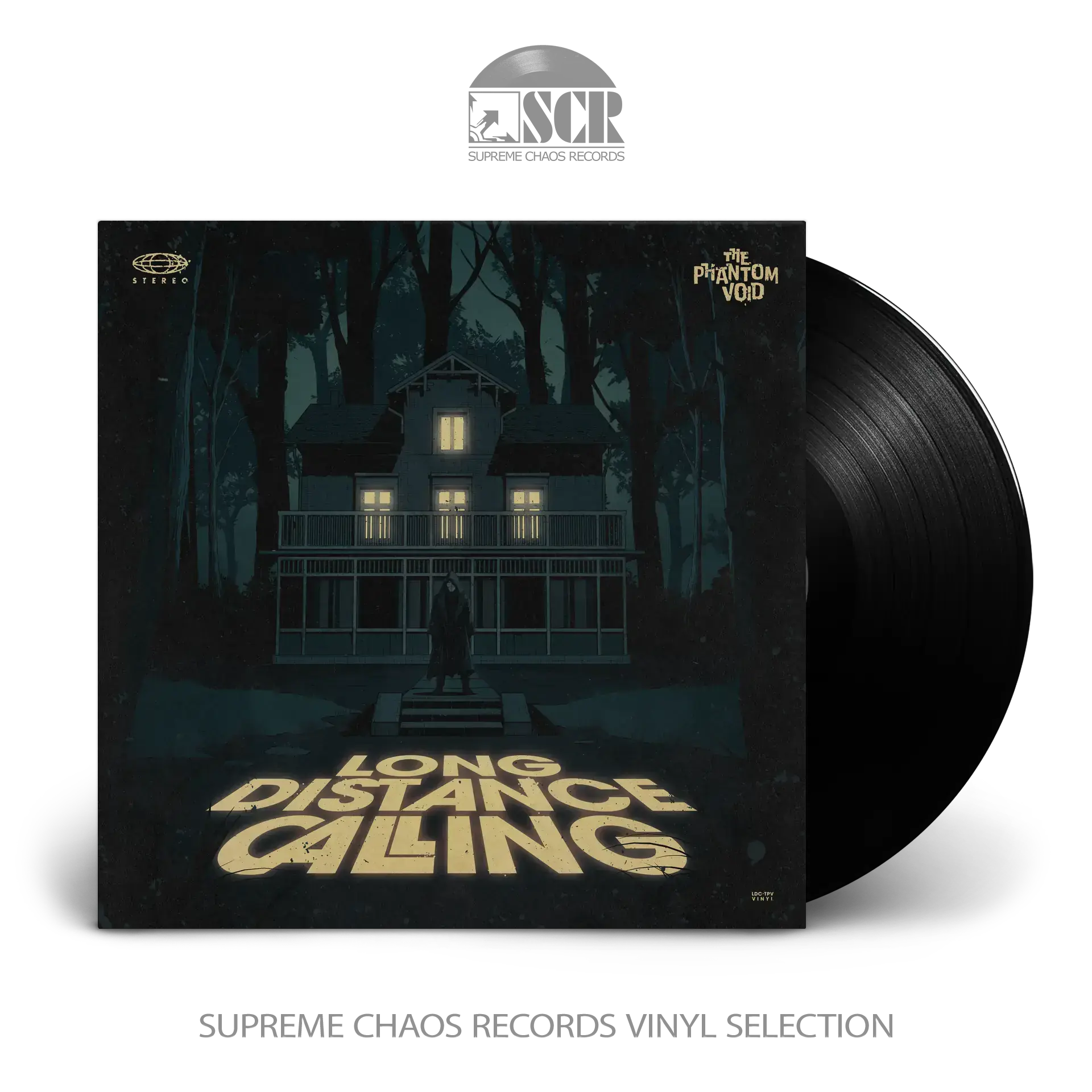 LONG DISTANCE CALLING - The Phantom Void · BLACK LP (Progressive Rock/Instrumental Rock Vinyl)