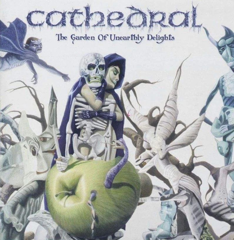CATHEDRAL · The Garden Of Unearthly Delights | WHITE DLP (Doom Metal Vinyl) · Picture 1