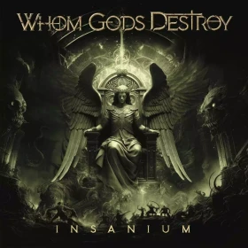 WHOM GODS DESTROY · Insanium | BLACK 2LP (Progressive Metal Vinyl) · Picture 1