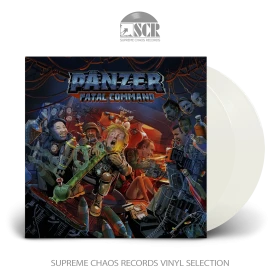 PÄNZER · Fatal Command | CLEAR 2LP (Thrash Metal Vinyl)