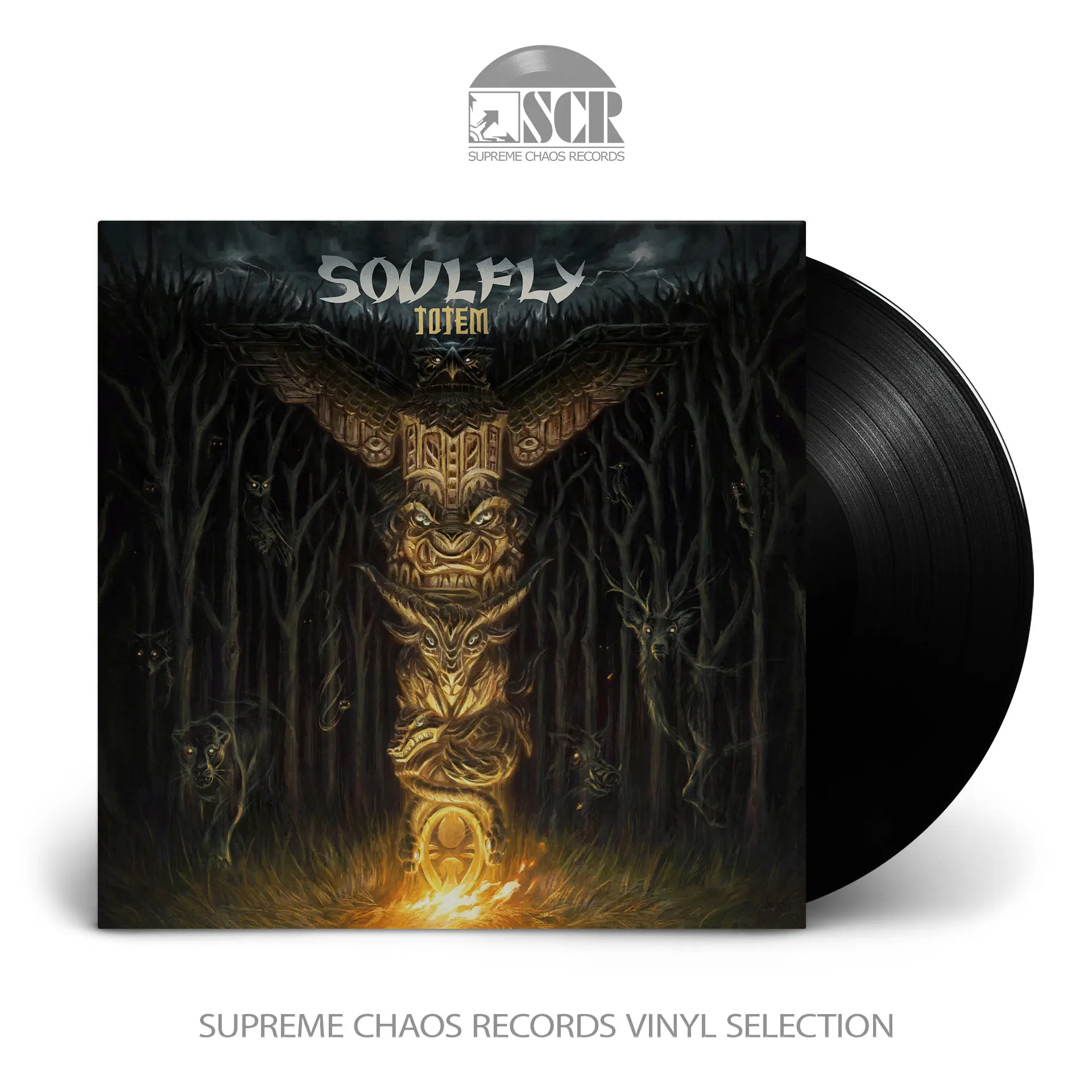 SOULFLY · Totem | BLACK LP (Thrash Metal Vinyl)