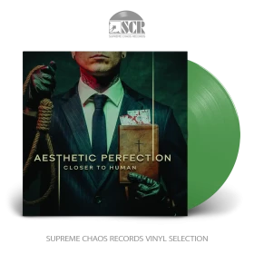 AESTHETIC PERFECTION · Closer to Human | GREEN LP (Industrial/Electronic Vinyl)
