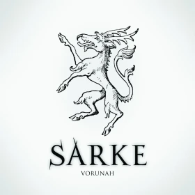 SARKE · Vorunah | WHITE LP (Black Metal Vinyl) · Picture 1