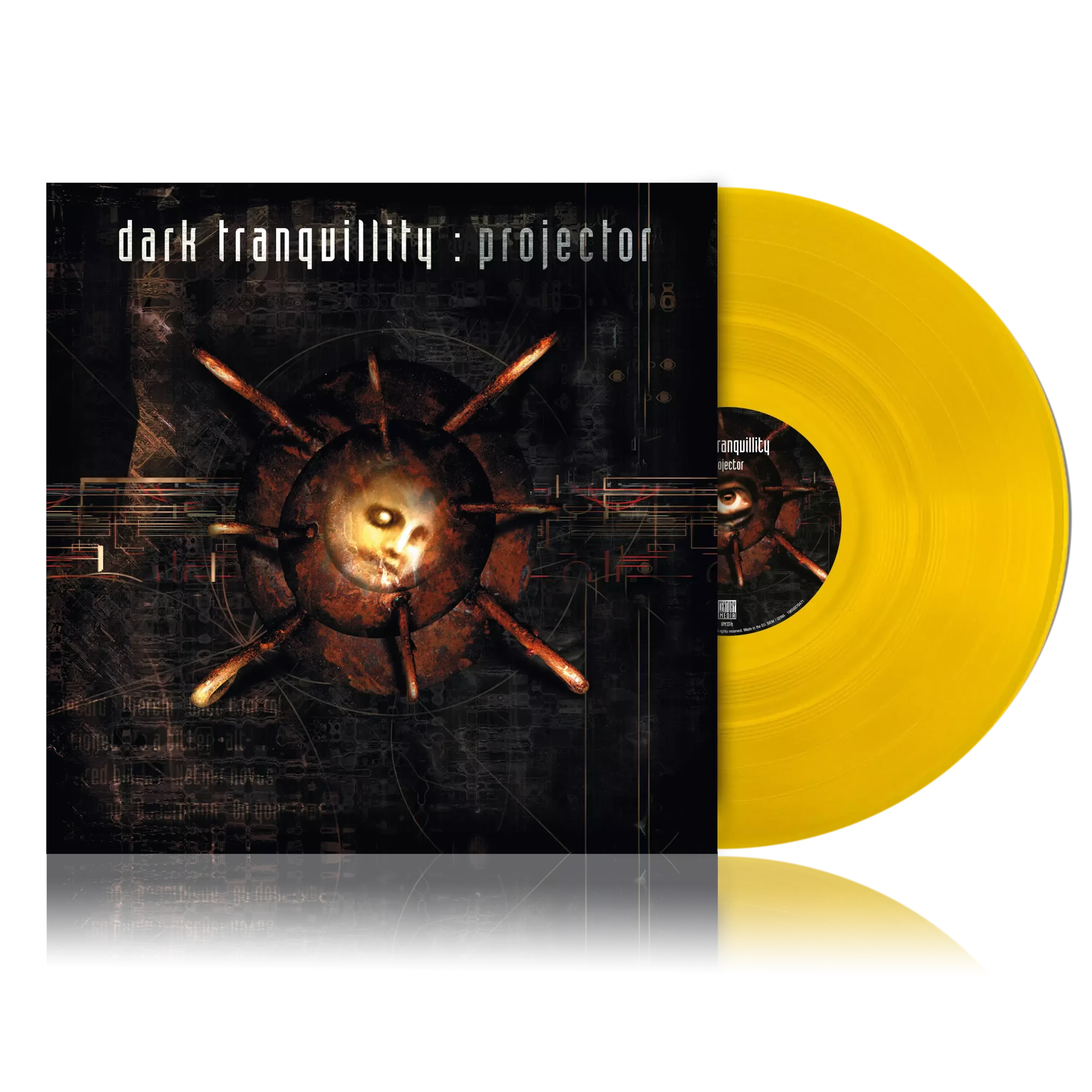 DARK TRANQUILLITY - Projector (Re-Issue 2024) · TRANSPARENT SUN YELLOW LP