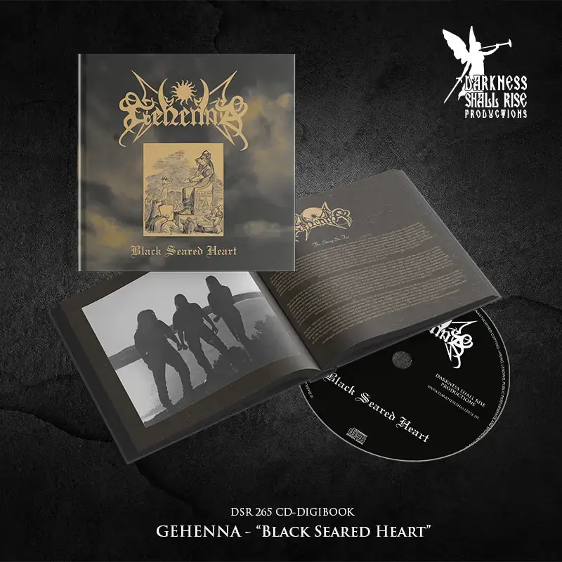 GEHENNA · Black Seared Heart | DIGIBOOK CD (Black Metal CDs) · Picture 2