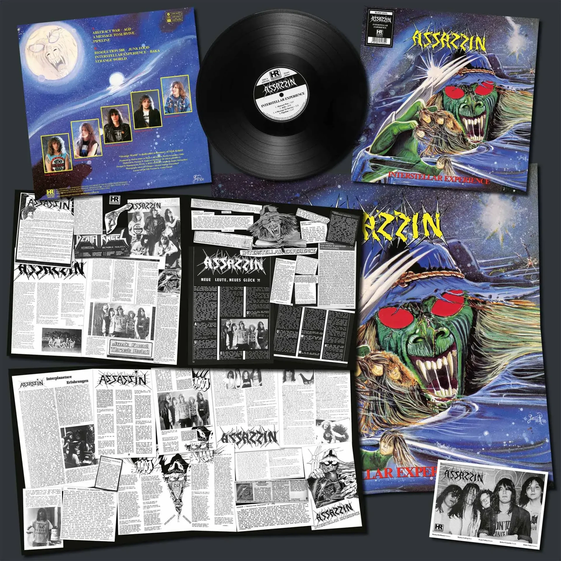 ASSASSIN - Interstellar Experience [BLACK LP] (Thrash Metal Vinyl) · Picture 2