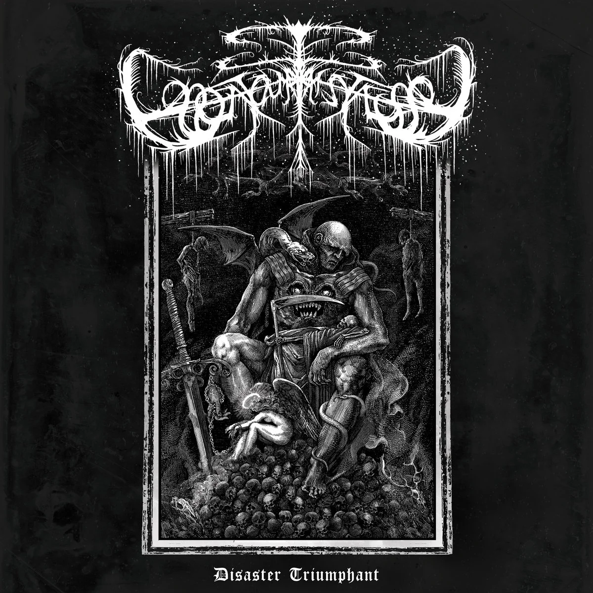 BONJOUR TRISTESSE · Disaster Triumphant | BLACK LP (Black Metal Vinyl) · Picture 1