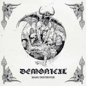 DEMONICAL · Mass Destroyer | BLACK LP (Death Metal Vinyl) · Picture 1