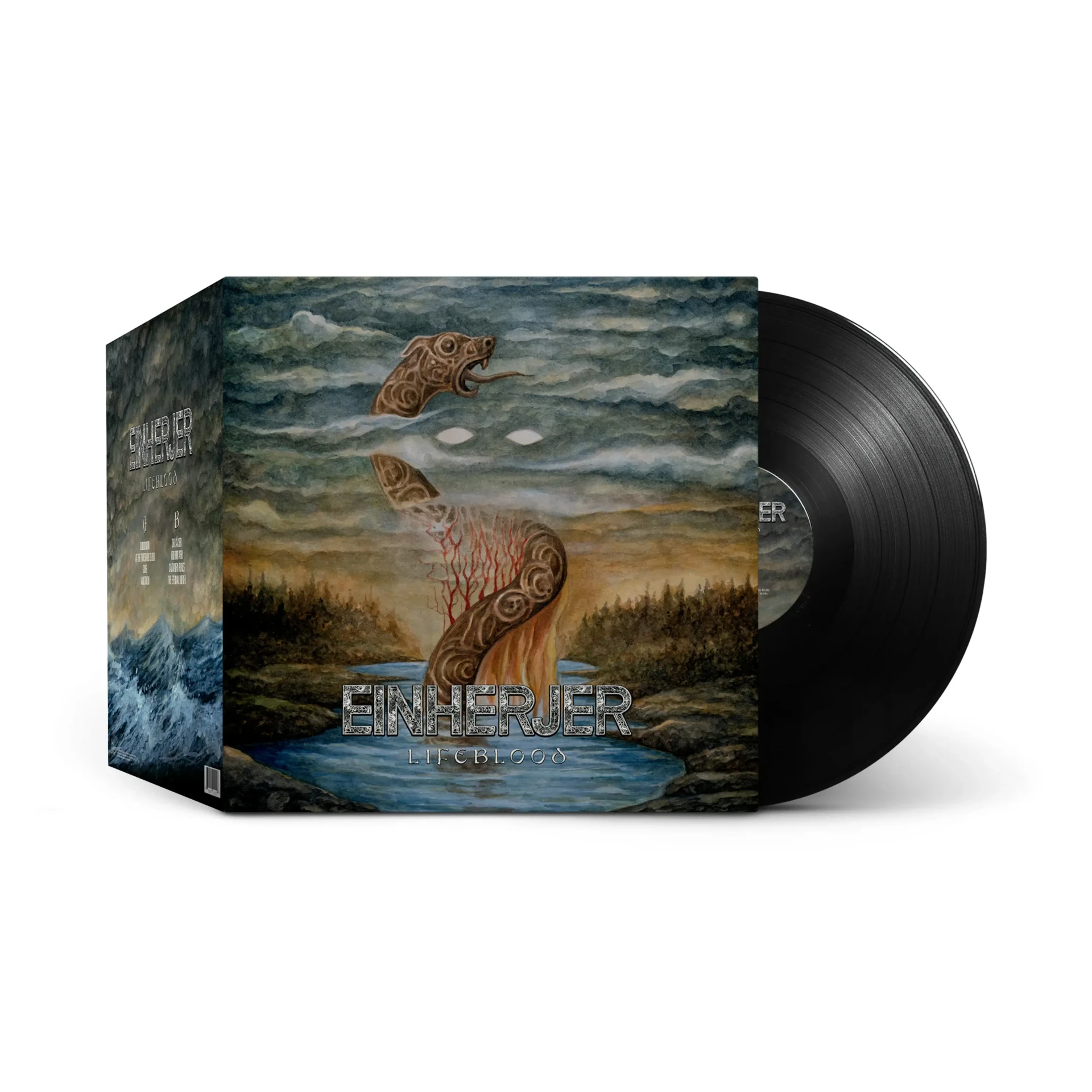 EINHERJER · Lifeblood | BLACK LP (Viking Metal/Death Metal/Black Metal Vinyl) · Picture 2