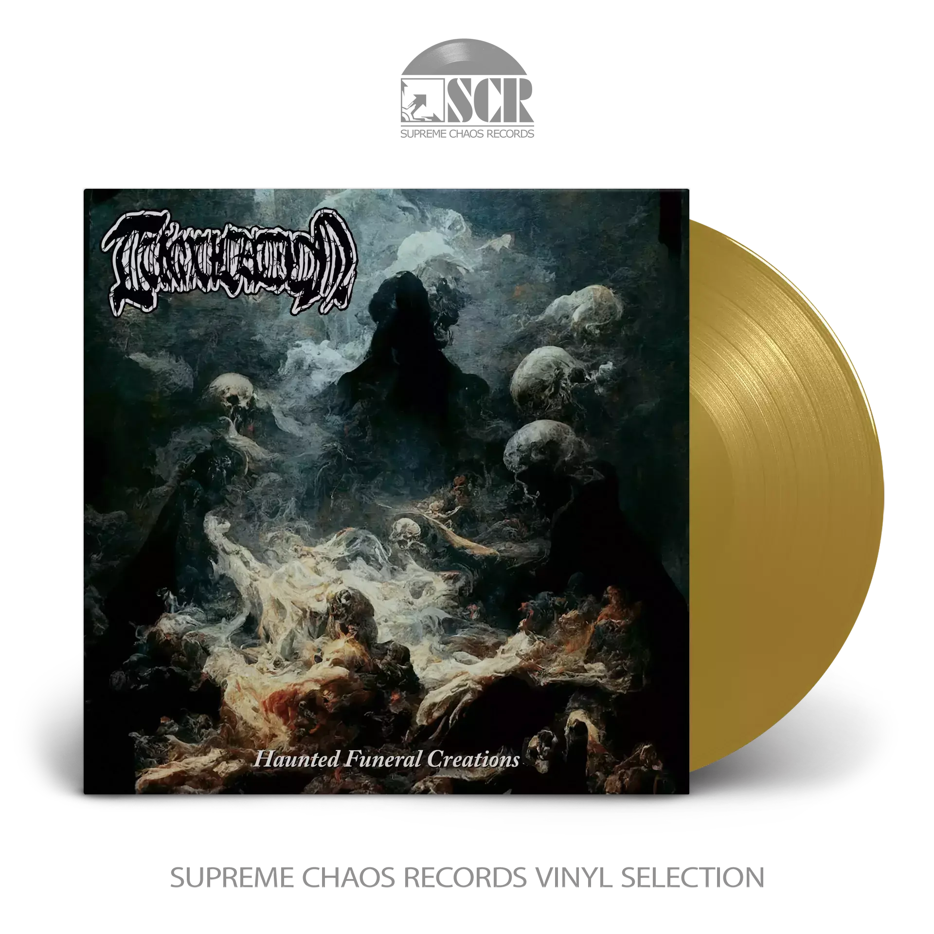 TUMULATION - Haunted Funeral Creations · GOLD (Death Metal Vinyl)