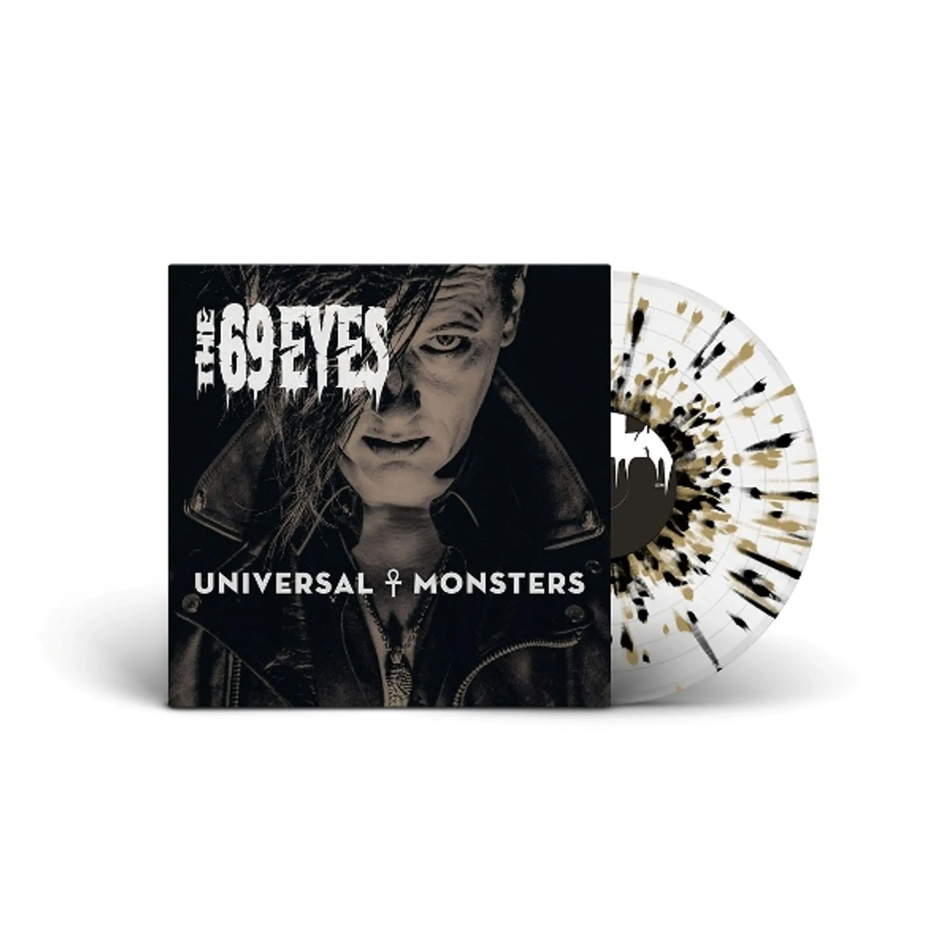 THE 69 EYES · Universal Monsters | CLEAR/GOLD/BLACK SPLATTER LP (Gothic Metal Vinyl) · Picture 2
