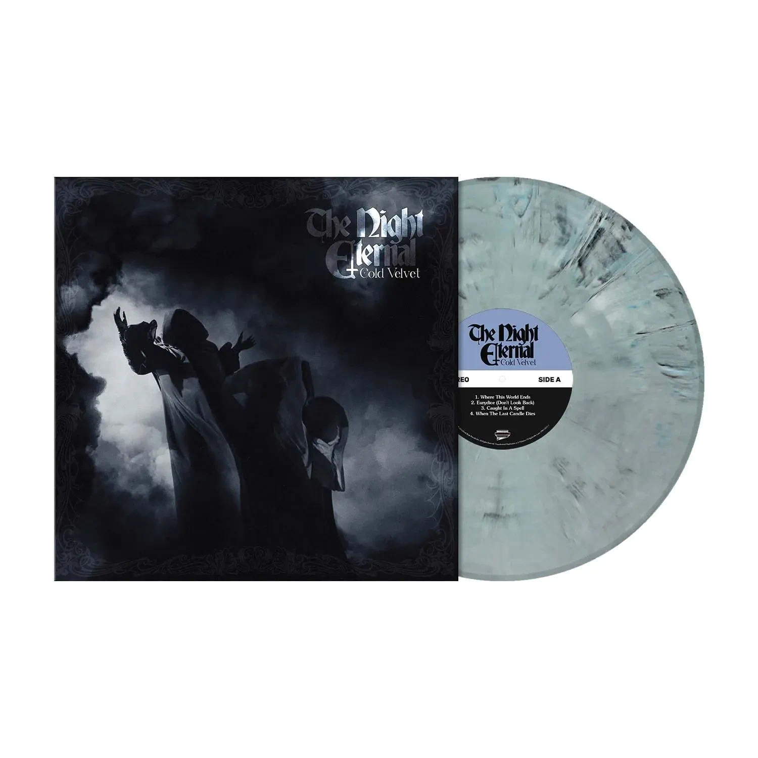 THE NIGHT ETERNAL · Cold Velvet | GREY BLUE MARBLED LP (Heavy Metal Vinyl) · Picture 2
