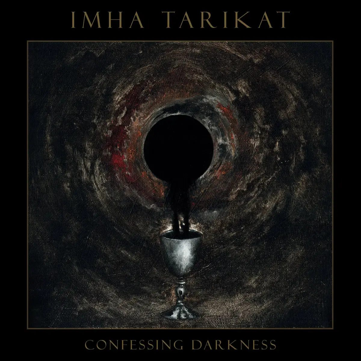 IMHA TARIKAT · Confessing Darkness | CLEAR/BLACK LP (Black Metal Vinyl) · Picture 1