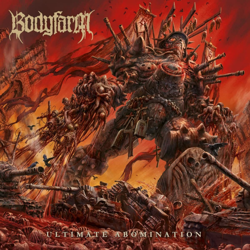 BODYFARM · Ultimate Abomination | TRANSPARENT ORANGE LP (Death Metal Vinyl) · Picture 1