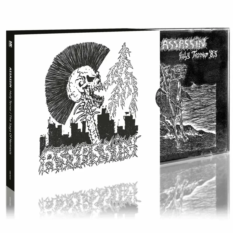 ASSASSIN · Holy Terror / The Saga Of Nemesis | CD (Thrash Metal CDs) · Picture 2