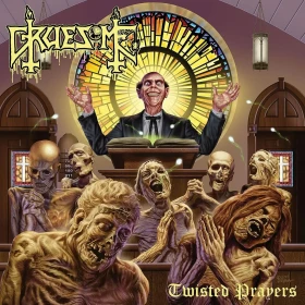 GRUESOME · Twisted Prayers | TRANSPARENT BLUE LP (Death Metal Vinyl) · Picture 1