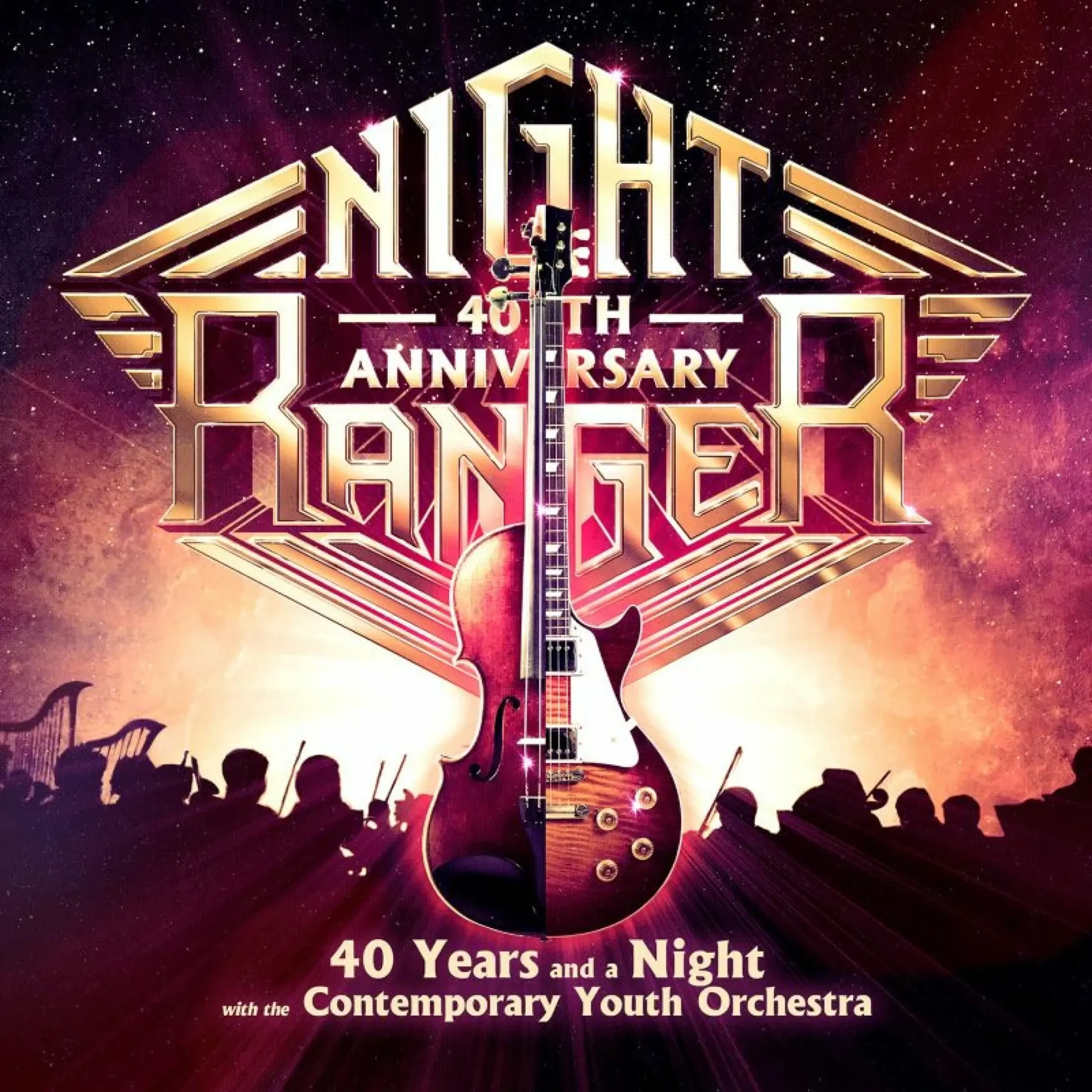 NIGHT RANGER - 40 Years And A Night With Cyo · BLACK DOUBLE VINYL (Hard Rock Vinyl) · Picture 1
