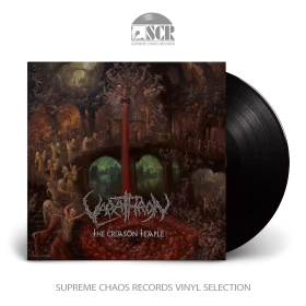 VARATHRON · The Crimson Temple | BLACK LP (Black Metal Vinyl)