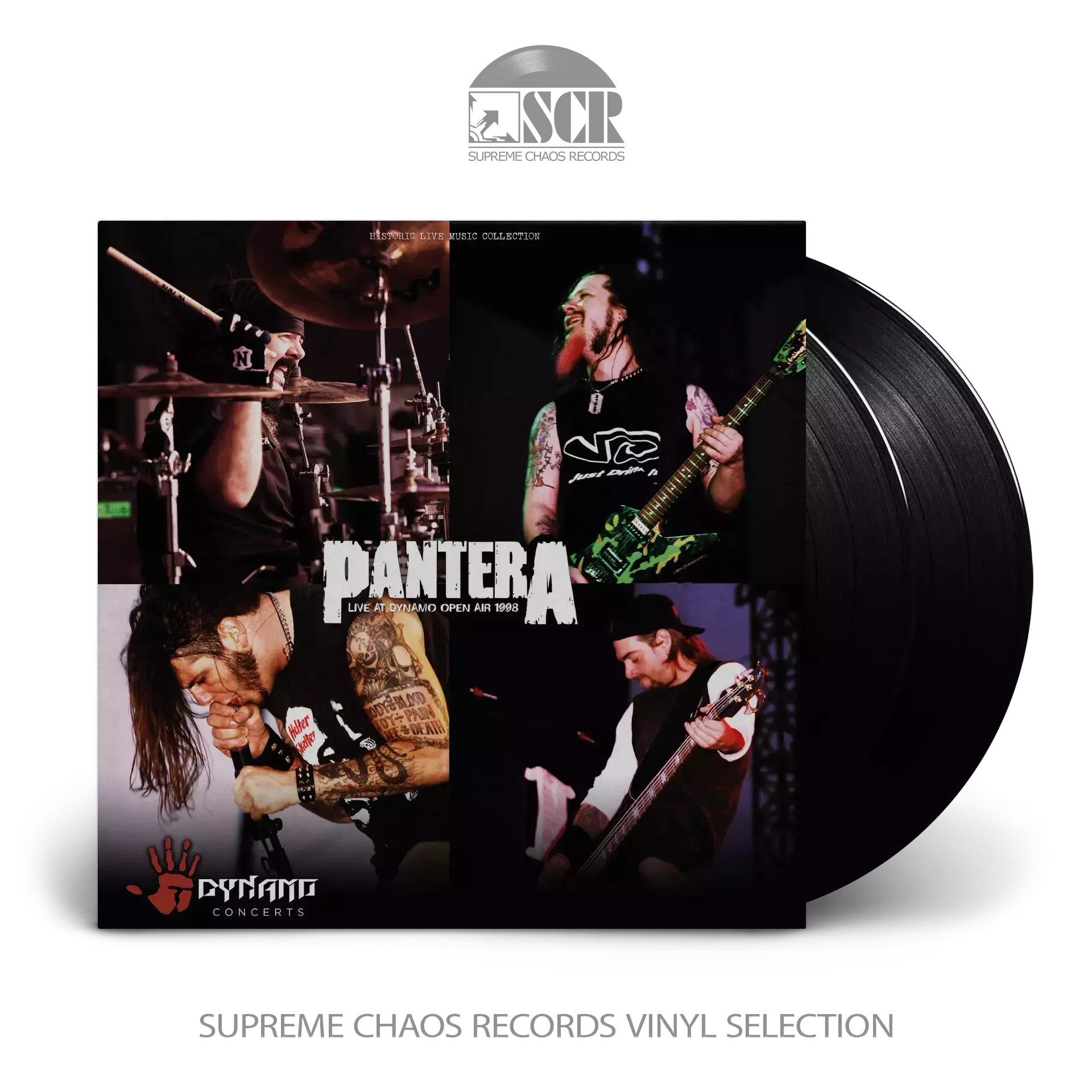 PANTERA · Live At Dynamo Open Air 1998 | BLACK DLP (Groove Metal Vinyl)