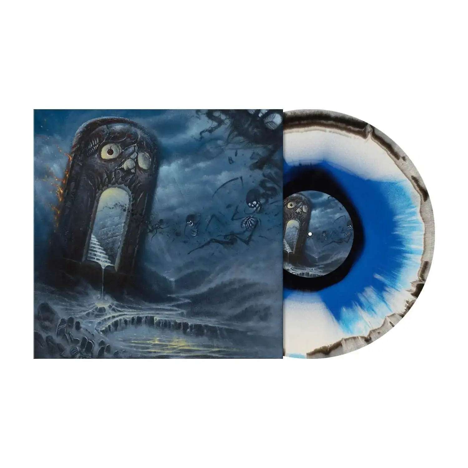 REVOCATION · Deathless | BLUE BONE BLACK MELT LP (Death Metal Vinyl)