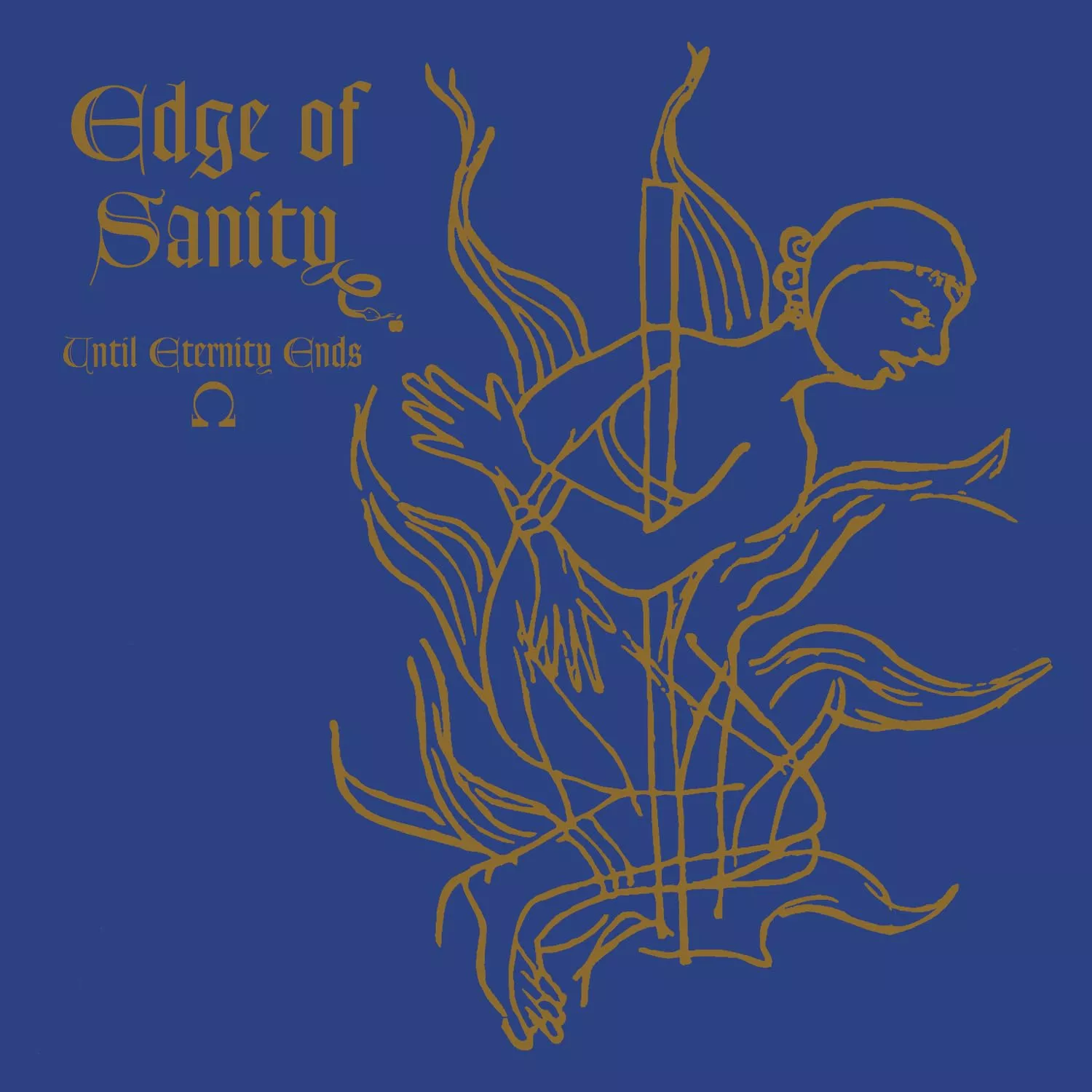 EDGE OF SANITY · Until Eternity Ends - EP (Re-Issue 2024) | BLACK 12" MAXI SINGLE LP (Melodic Death Metal Vinyl) · Picture 1