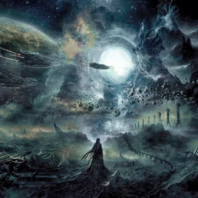 NYKTOPHOBIA · To The Stars | BLACK LP (Death Metal Vinyl) · Picture 1