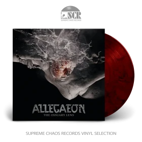 ALLEGAEON · The Ossuary Lens | RED MARBLED LP (Progressive Metal/Death Metal Vinyl)