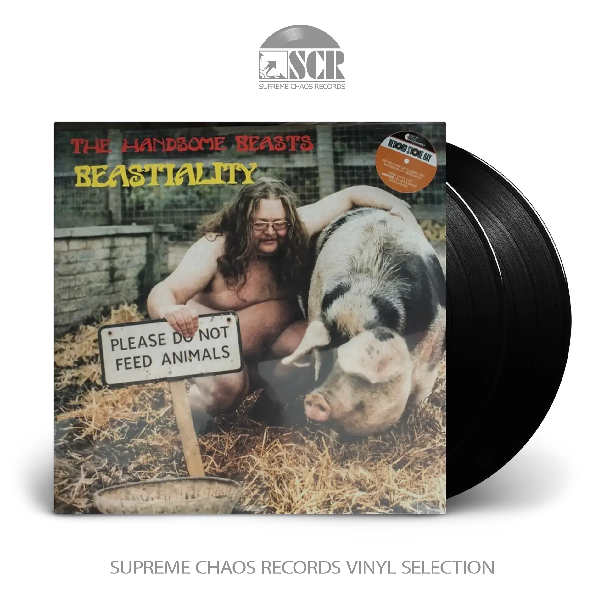 THE HANDSOME BEASTS · Beastiality | RSD BLACK 2LP (Heavy Metal Vinyl)