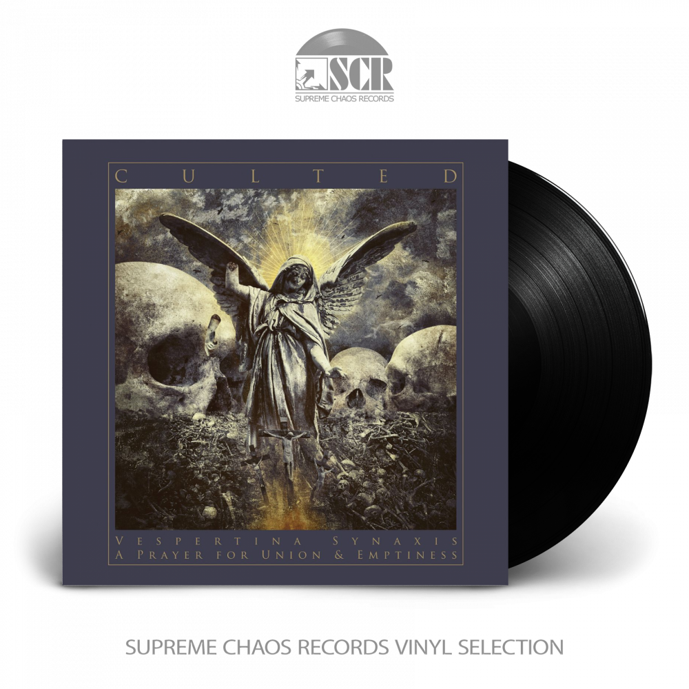 CULTED · Vespertina Synaxis - A Prayer for Union & Emptiness | BLACK LP (Black Metal Vinyl)