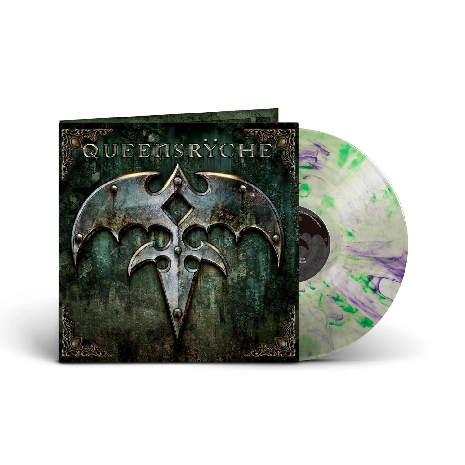 QUEENSRYCHE · Queensryche | GREEN/WHITE MARBLED LP (Progressive Metal/Progressive Rock Vinyl) · Picture 2