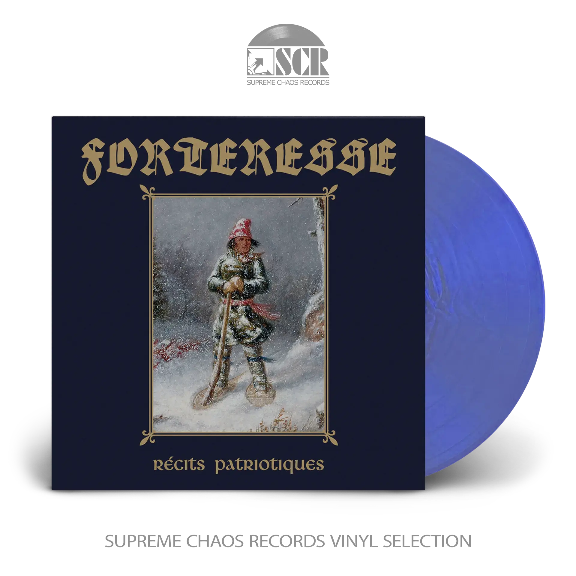 FORTERESSE · Récits Patriotiques | METALLIC BLUE LP (Black Metal Vinyl)