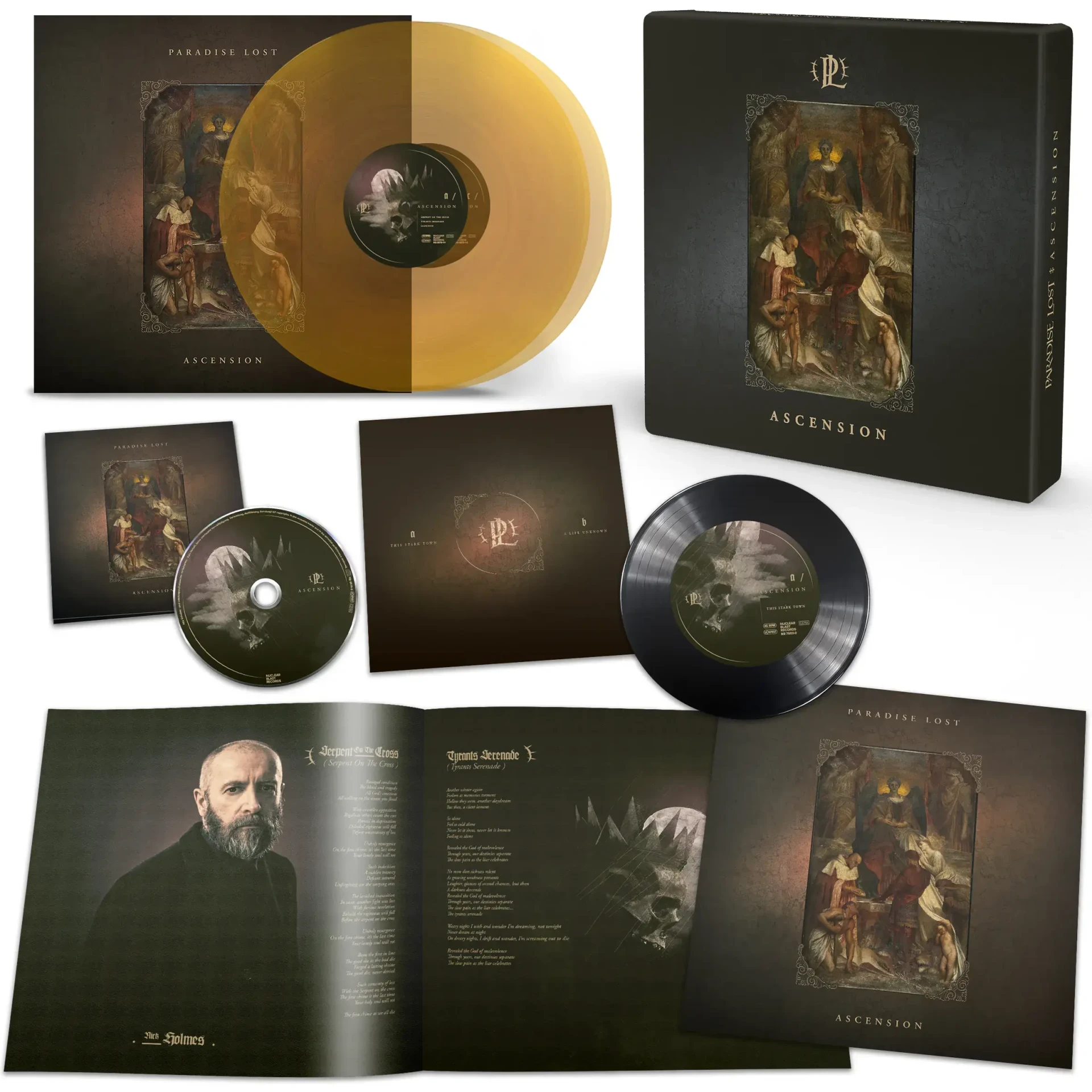 PARADISE LOST - Ascension · DELUXE 2LP+CD+7" BOX SET (Gothic Metal/Heavy Metal Vinyl)