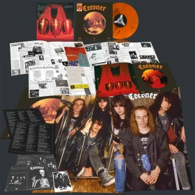 CORONER - R.I.P. [ORANGE MARBLED LP] (Thrash Metal Vinyl) · Picture 2