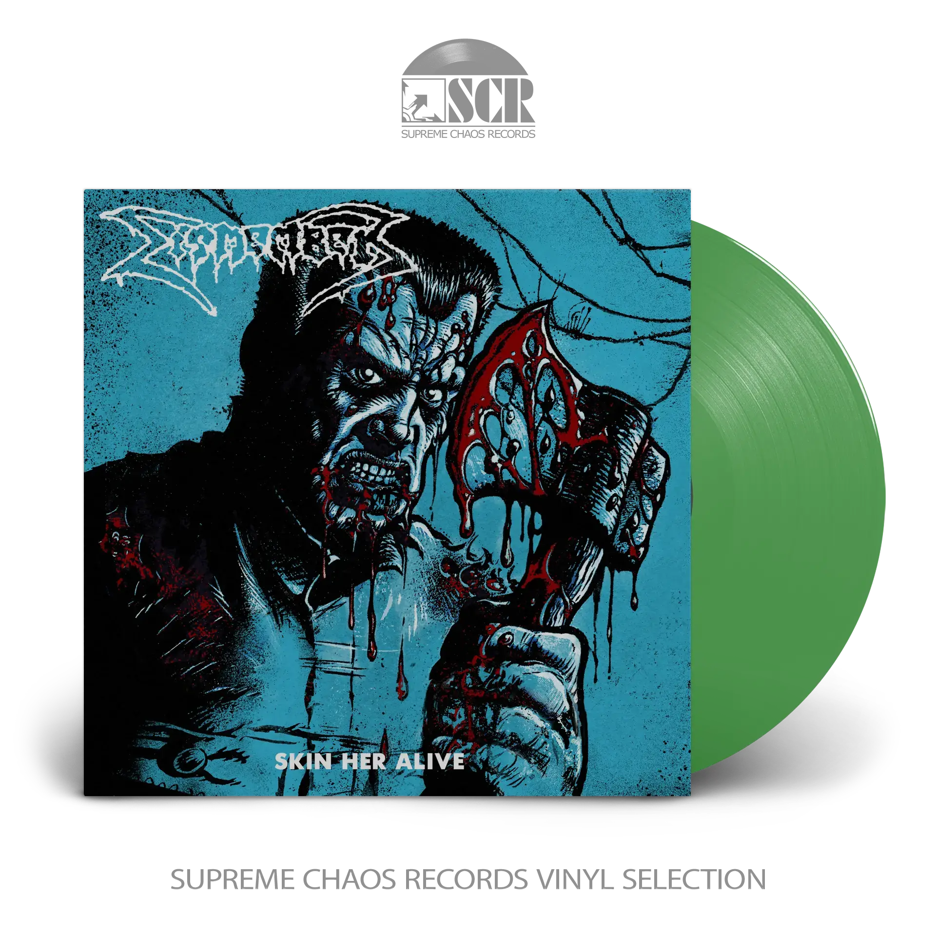 DISMEMBER · Skin Her Alive | GREEN 7" EP (Death Metal Vinyl)