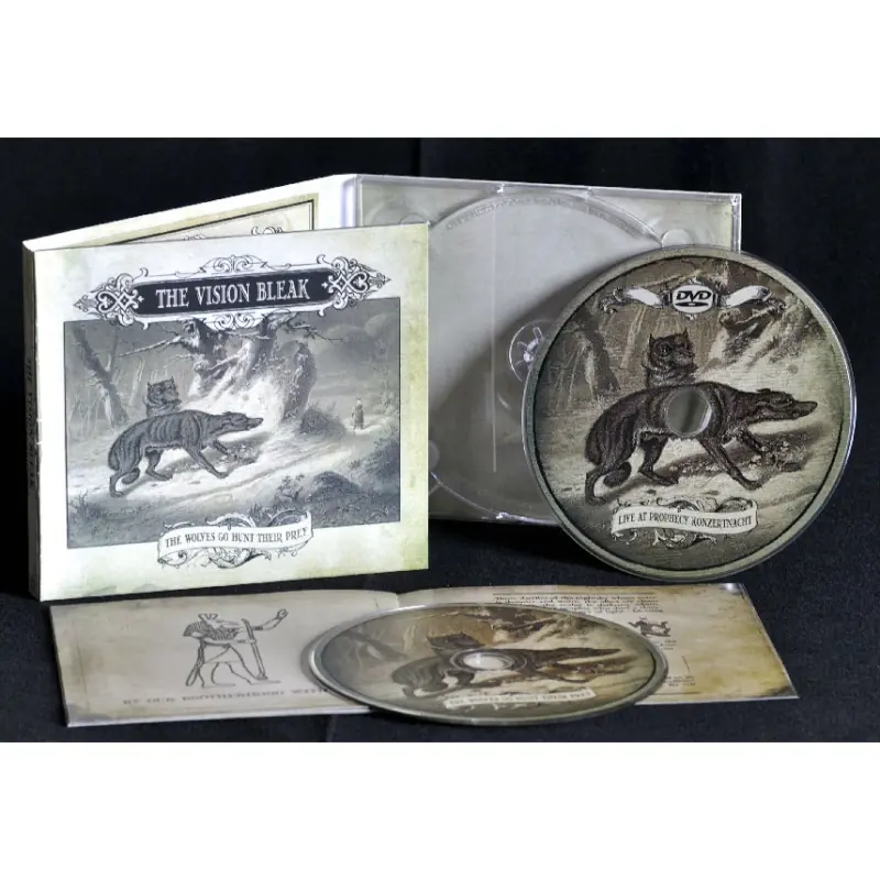 THE VISION BLEAK · The Wolves Go Hunt Their Prey (Deluxe) | CD+DVD (Gothic Metal/Heavy Metal/Horror Metal CDs) · Picture 2