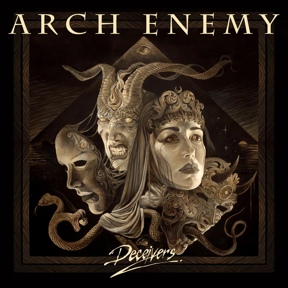 ARCH ENEMY · Deceivers | BLACK LP (Melodic Death Metal Vinyl) · Picture 1