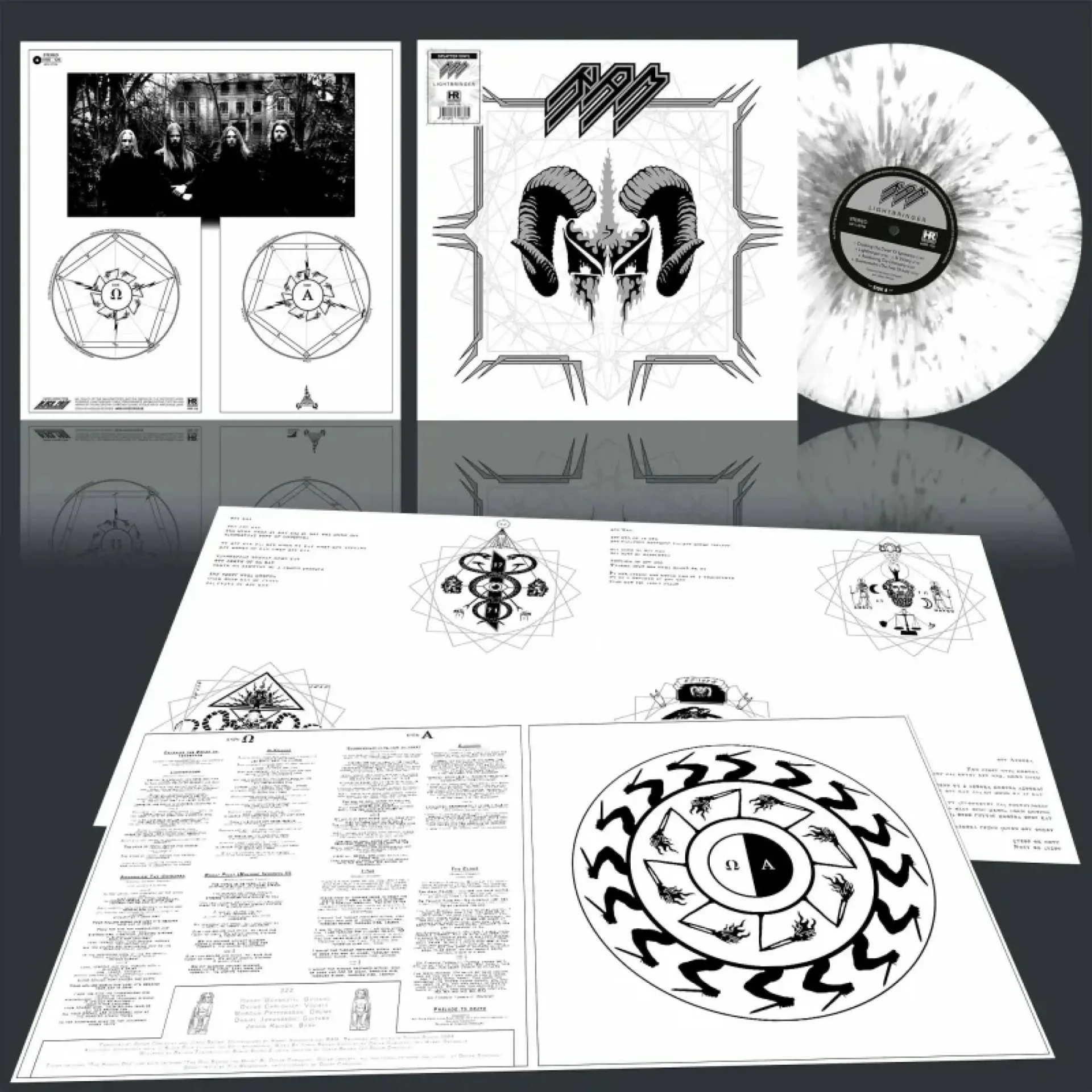 RAM · Lightbringer | SPLATTER LP (Heavy Metal Vinyl)